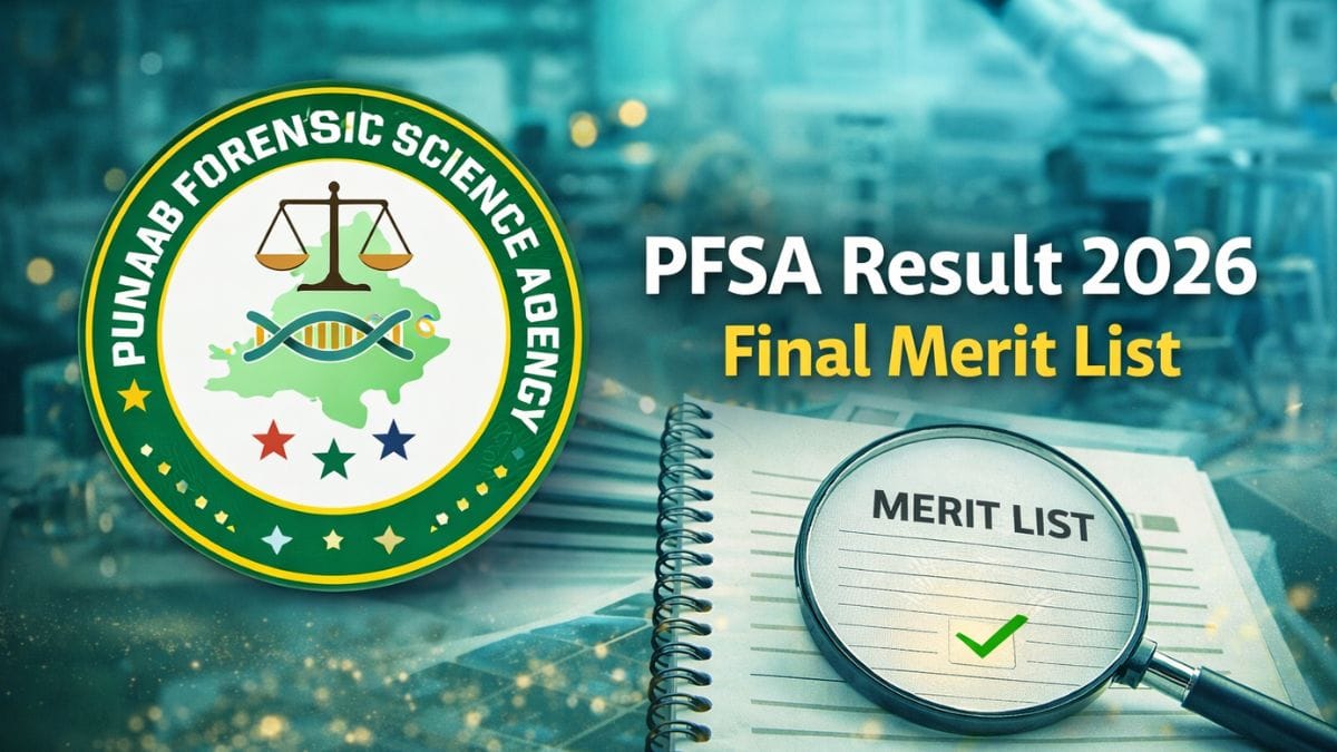 PFSA Result 2026 Expected Date – Final Merit List
